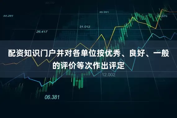 配资知识门户并对各单位按优秀、良好、一般的评价等次作出评定