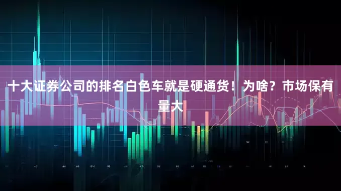 十大证券公司的排名白色车就是硬通货！为啥？市场保有量大