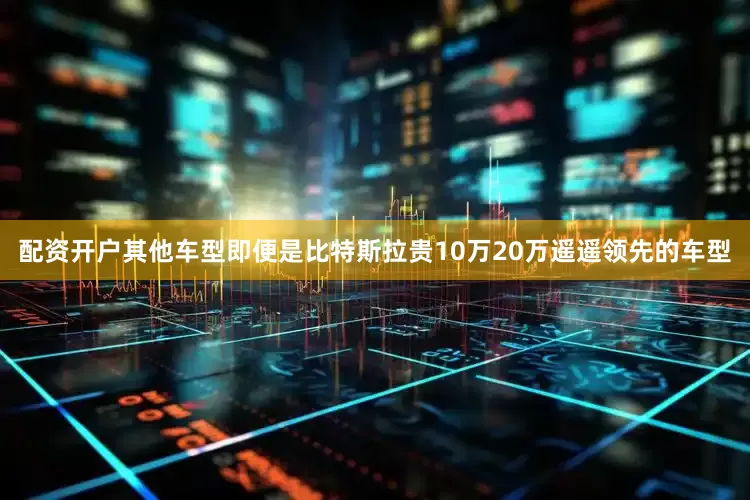 配资开户其他车型即便是比特斯拉贵10万20万遥遥领先的车型